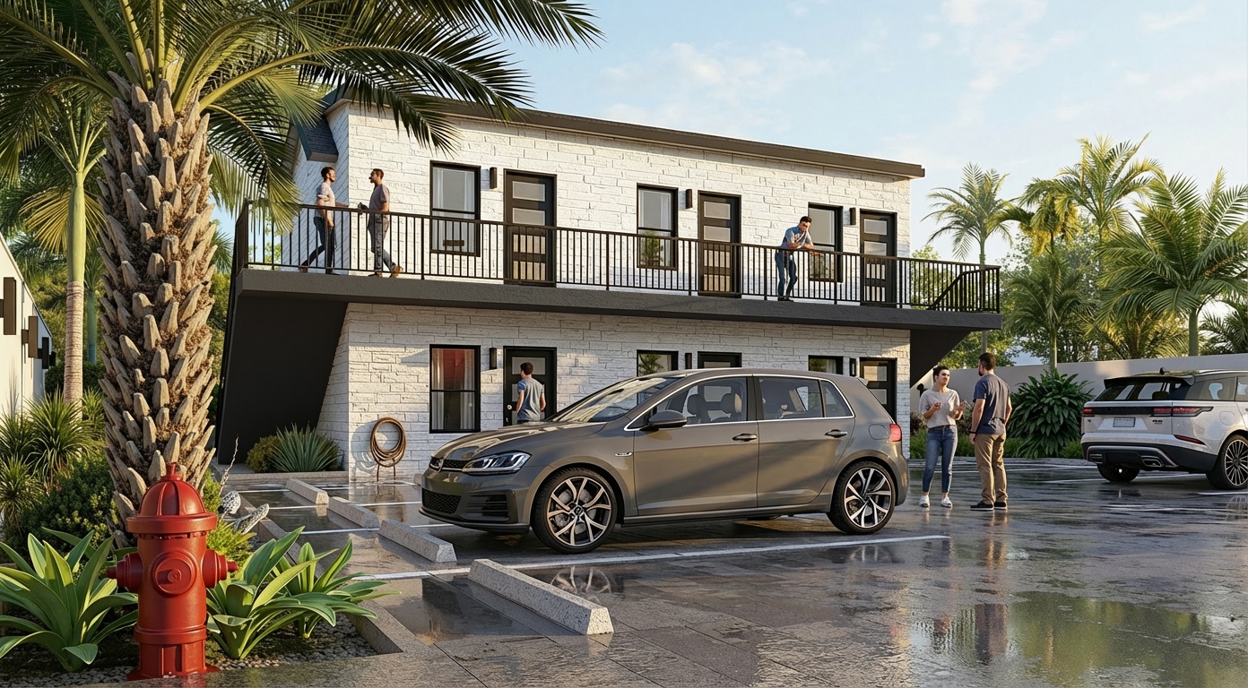 Central Georgetown 1-bed condo